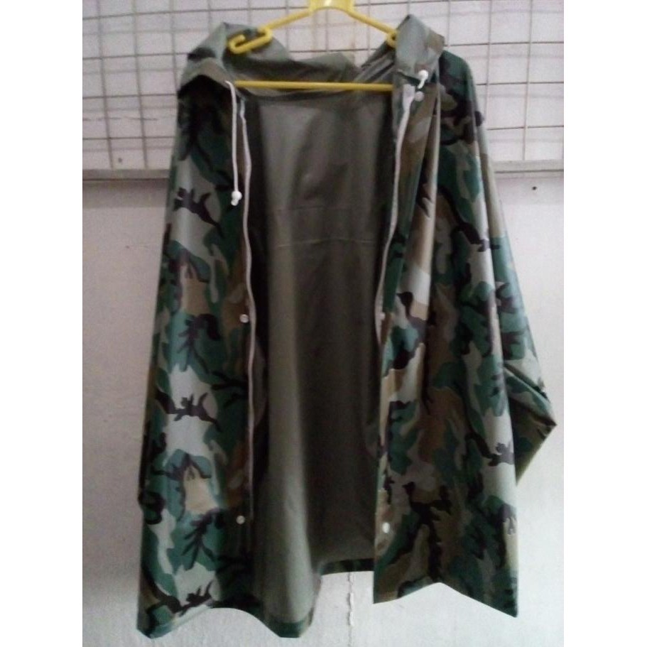 kim Agen grosir jas hujan penguin army doreng xxl jaket celana pvc
