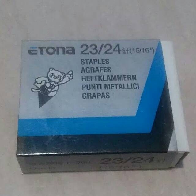 

Isi Staples Stapler Jumbo 23/24 Merk Etona