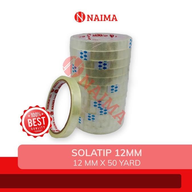 

ISOLASI SOLATIP BENING 1/2 Inch 12mm x 50 YARD SETARA DAIMARU