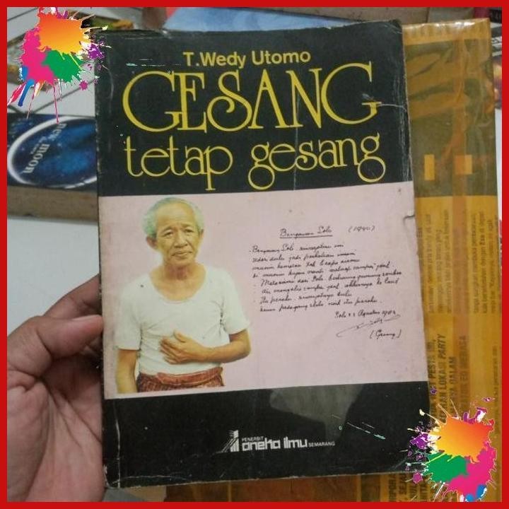 

buku t wedy utomo a gesang tetap gesang (htb)