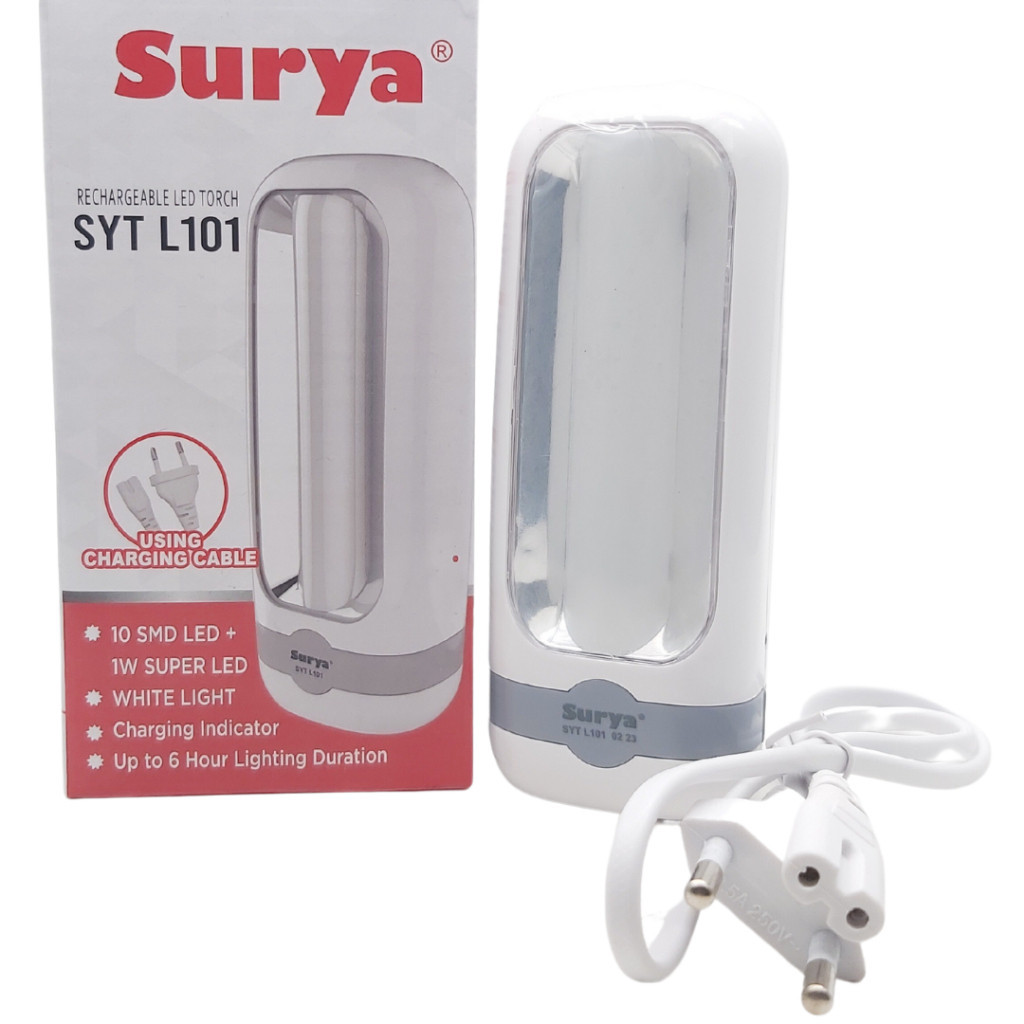 Senter Tangan Surya SYTL101 Senter LED Surya SYT L101
