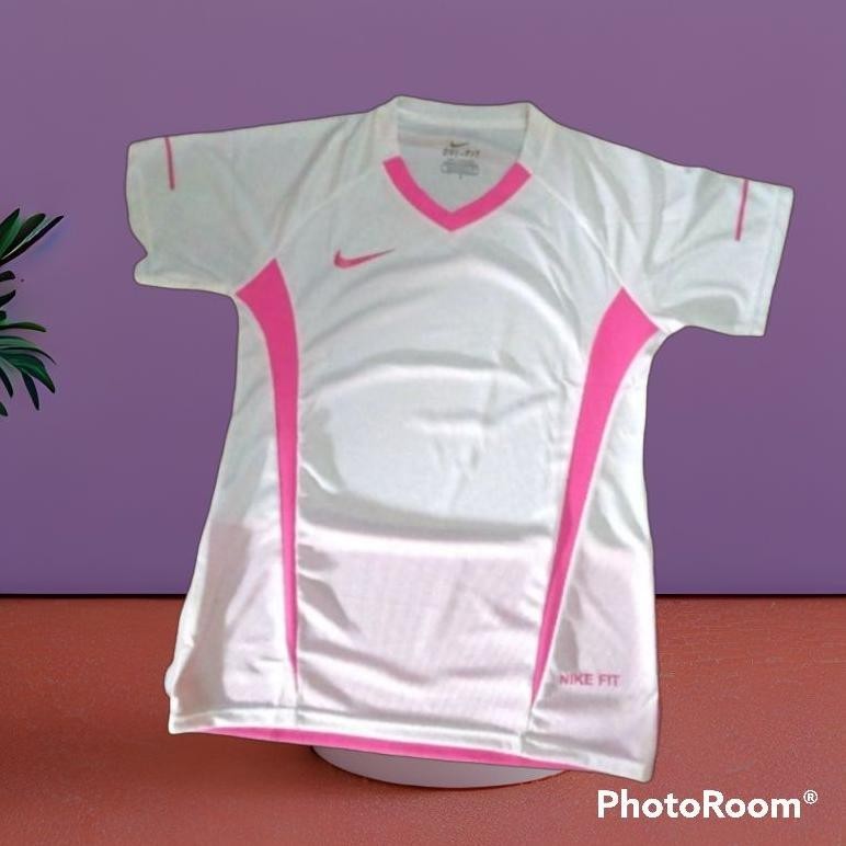 Pakaian Atasan Jersy Jersi Sport Baju Kaos Olahraga Senam Aerobic Erobik Gym Bola Volly Voli Futsal 