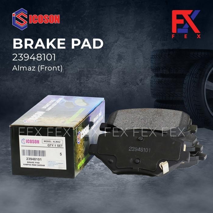 ICOSON Brake Pad (Kampas Rem) Depan WULING ALMAZ Premium Original