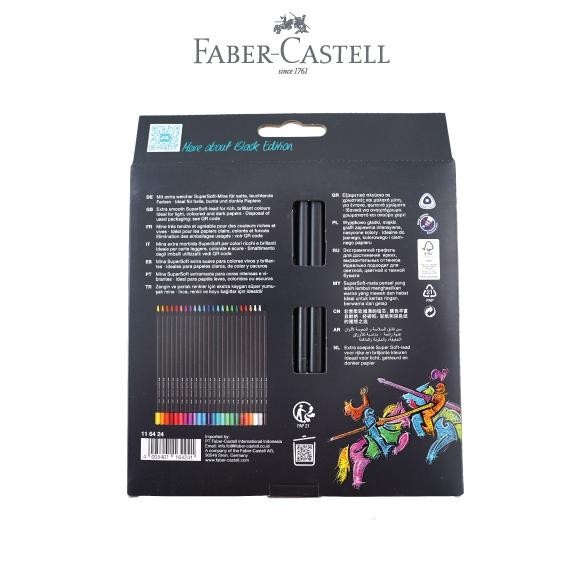 

Promo Spesial Faber-Castell Black Edition Colour Pencils Series Premium