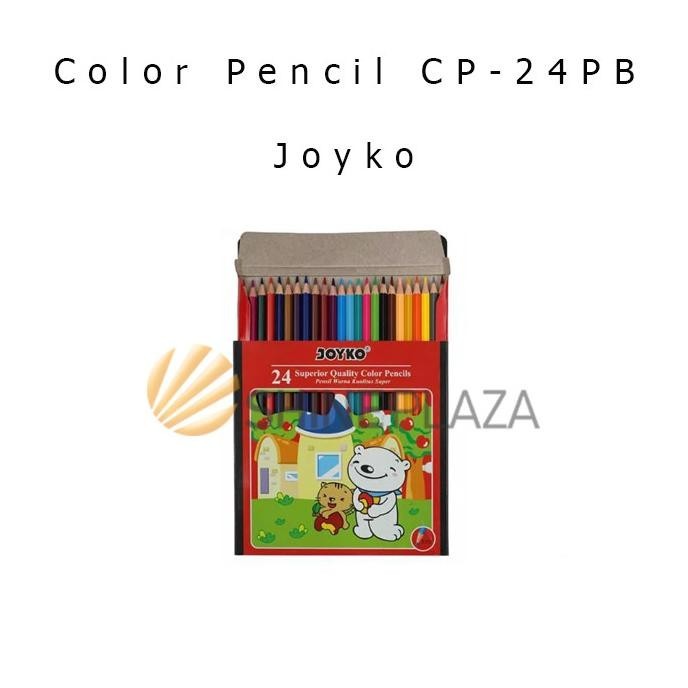 

Baru - Pensil Warna Joyko 24 Warna - Pensil Warna Joyko CP-24PB