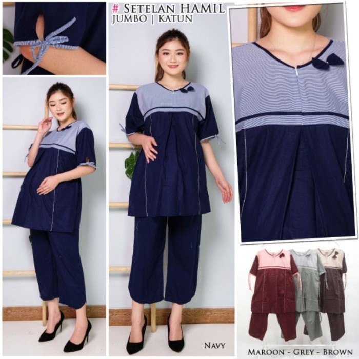 Manchu Jual Baju Ibu Hamil Setelan Hamil Jumbo Diskon