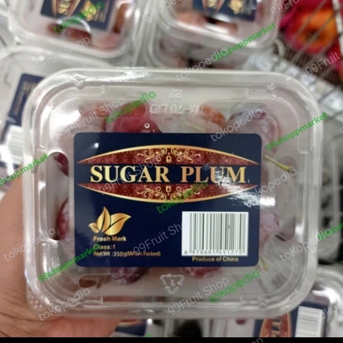 

PLUM SUGAR MANIS / PACK 350 GRAM