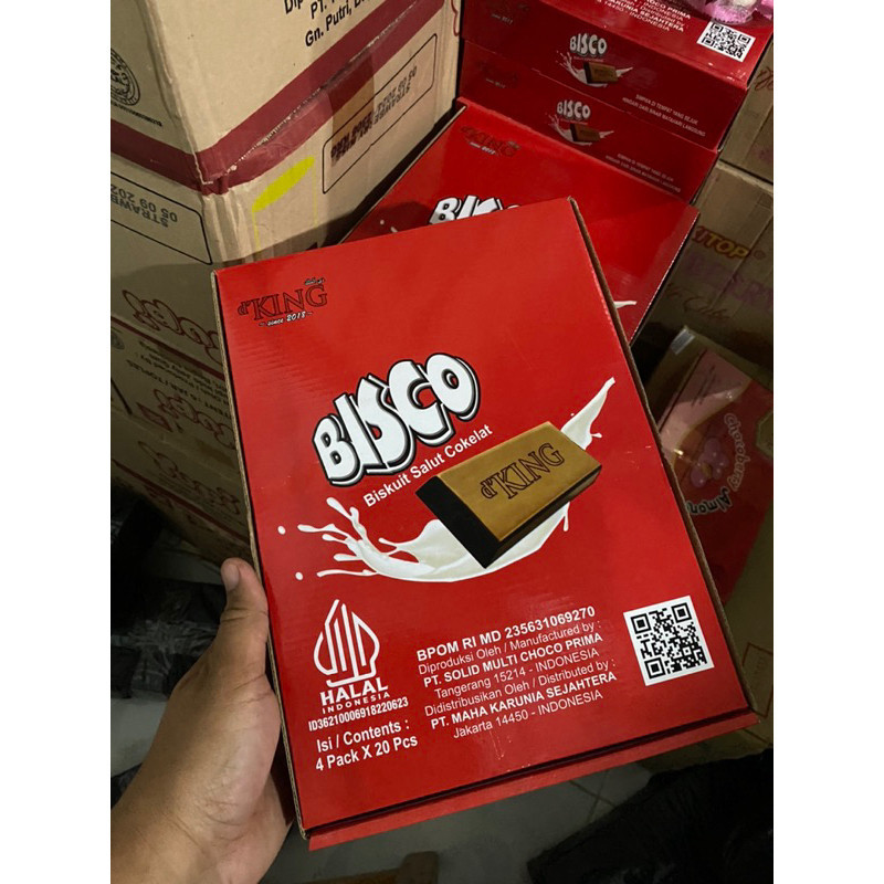 

Musdalifah Coklat - 1 Kardus Coklat Bisco Isi 80 Batang