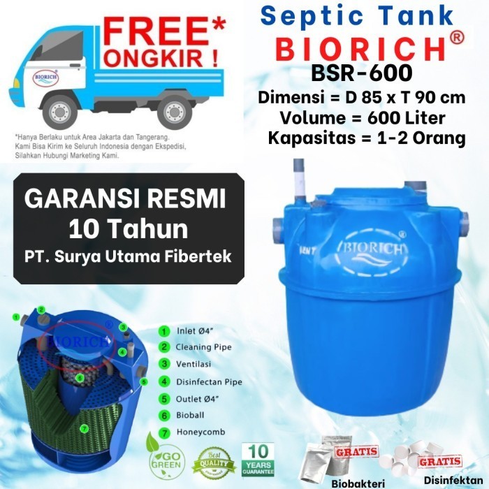 Terbaru Septic Tank, Septictank Biotechno, Septiktank Biofil, Sepiteng Biopro Promo Terlaris