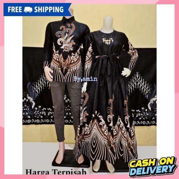Satimbit Pakaian Couple Modern Baju Capel Fashion Muslim Sarimbit Keluarga Murah Gaya Baru Copel Buj