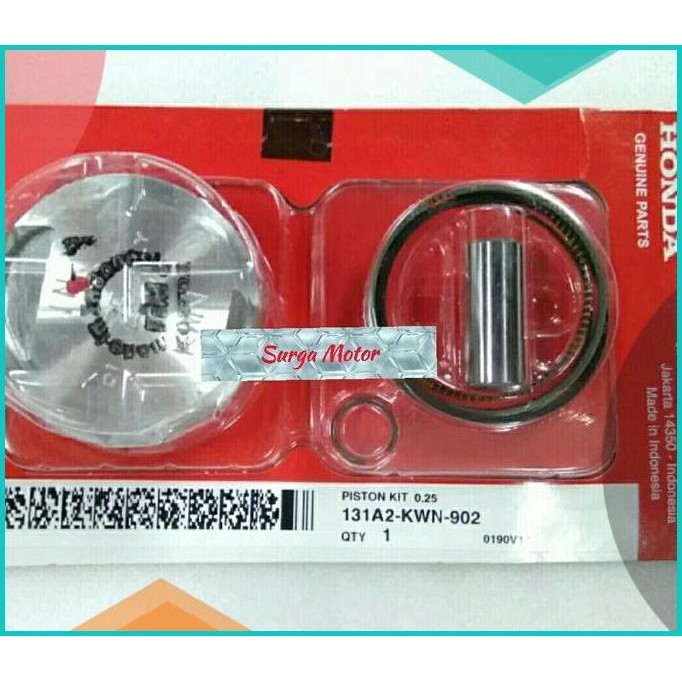 Piston Kit Vario 125 . Piston Kit Vario125 OS 25 ASLI ORI HONDA AHM 16