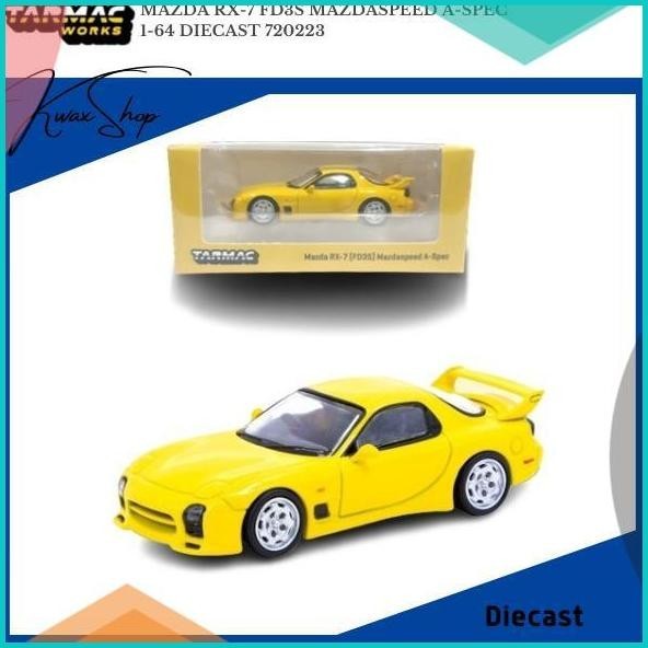 TARMAC Mazda RX-7 FD3S Mazdaspeed A-Spec 1-64 Diecast 720223 16novz3 t