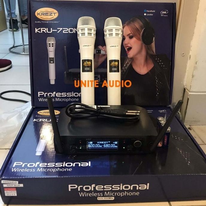 Mic Wireless Krezt Kru 720N Original Krezt Kru720N 720 N