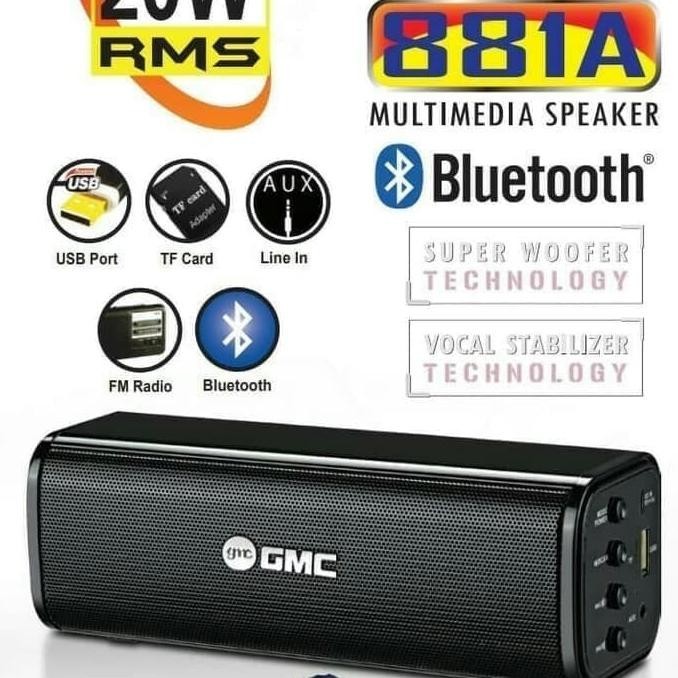 sepeker GMC .sepeker Bluetooth mini GMC 881A sepeker porteble
