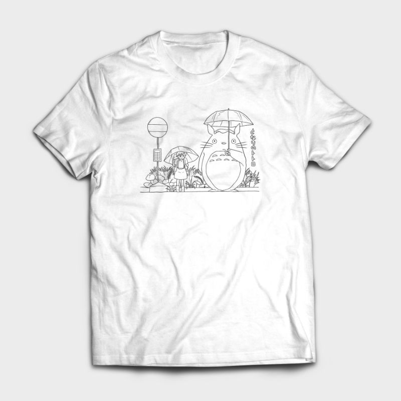Kaos Design Anime Totoro "My Neighbor's Totoro"