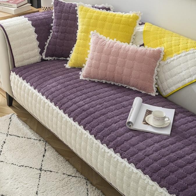 MULTICA Sarung Sofa Cover Sofa Alas Selimut Sofa Bahan Kain Catoon Pre