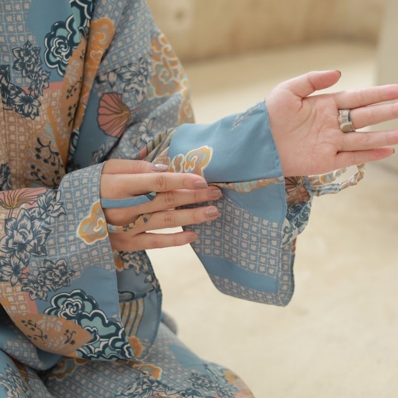 [SYAR'I MINERV] Dreamy - Mukena Abaya Turki Exclusive Motif By Asput.