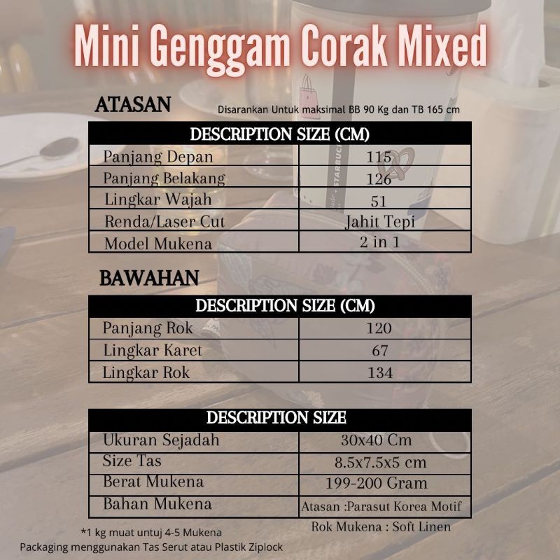 [SYAR'I MINERV] Wulz mukena genggam mini traveling 2in1 original termasuk sajadah muka dan mukena
