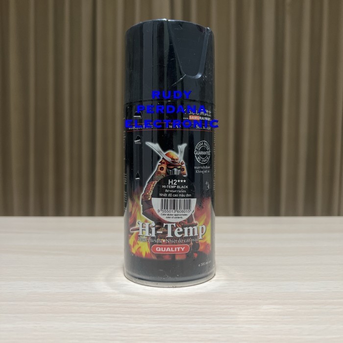 Spray Paint Cat Semprot Hi-Temp Anti Tahan Panas Samurai 300Ml 300 Ml Best