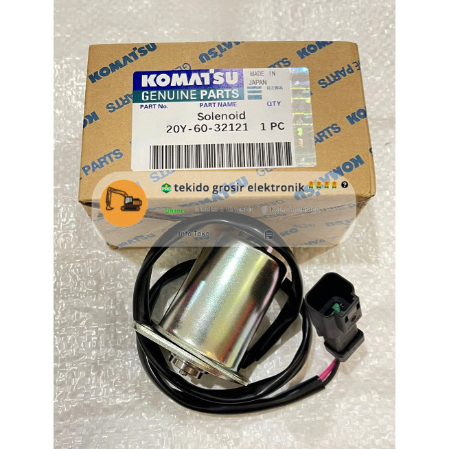 20Y-60-32120 Solenoid Valve Pc200 20Y-60-32121 Best