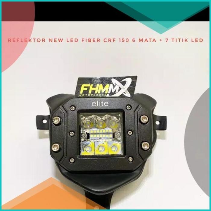 reflektor lampu depan led honda crf 150 variasi motor cahaya putih 16n