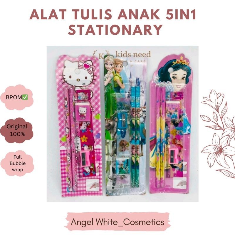 

ALAT TULIS ANAK SET 5IN1 ISI 5