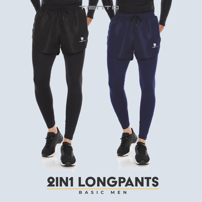 Tiento 2In1 Legging Pants Sporty Black