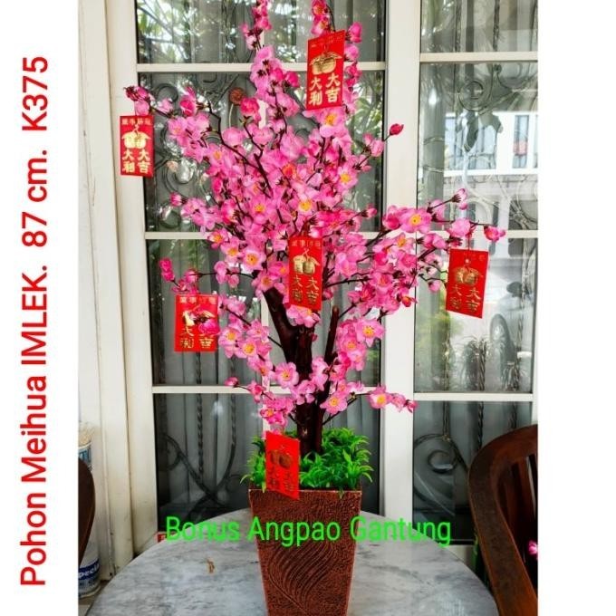 

Ready Pohon Imlek Sincia Angpao Meihua Sakura 87 Cm Berkualitas