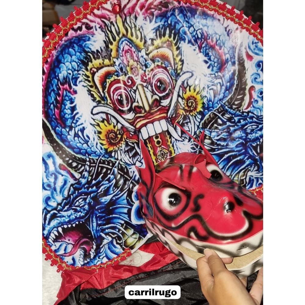 Big Sale [Promo Murah] Caplokan Barongan Geber Panjang - Caplokan Barongan Ukuran M - Barongan Devil