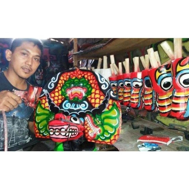 Flash Sale Flash Sale Barongan Plipit Pecut Barongan Anak2 Barongan Spon Full Set, Caplokan Spon, Se