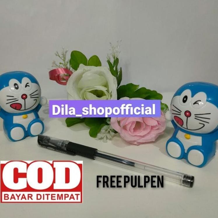 Flash Sale Viral Celengan Target Doraemon Small / Celengan Target 1 Juta / Celengan Target Murah / C