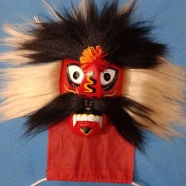 Bisa Cod New Topeng Bujang Ganong Topeng Ganongan Anak Ponorogo Topeng Bujang Ganong Ganongan Bulu S