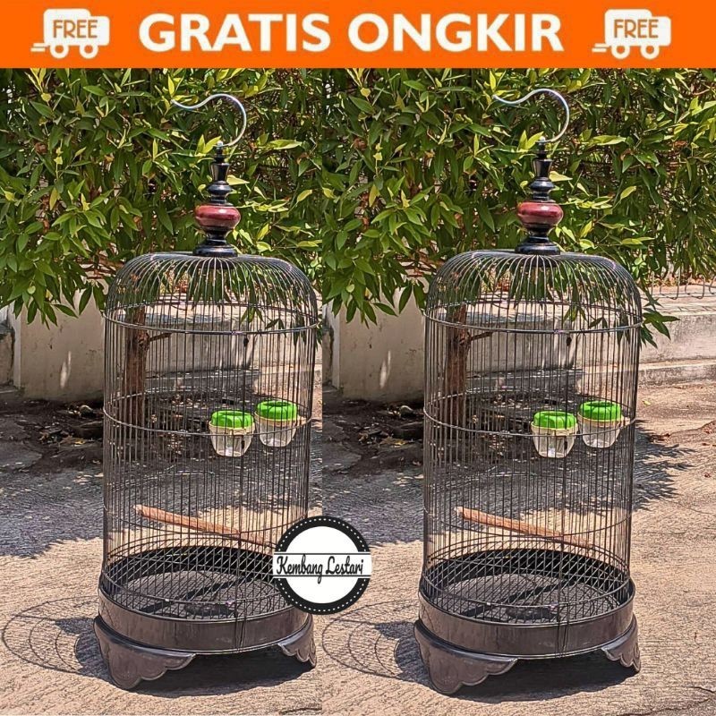 PROMO KANDANG SANGKAR BESI IMPORT KANDANG BURUNG LOVEBIRD PARKIT KENARI