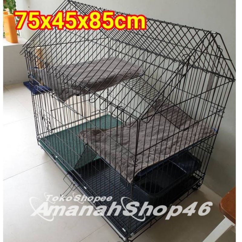 PROMO KANDANG Kandang Kucing Musang Kelinci Hamster Bajing Tupai Iguana Marmut Burung Hewan