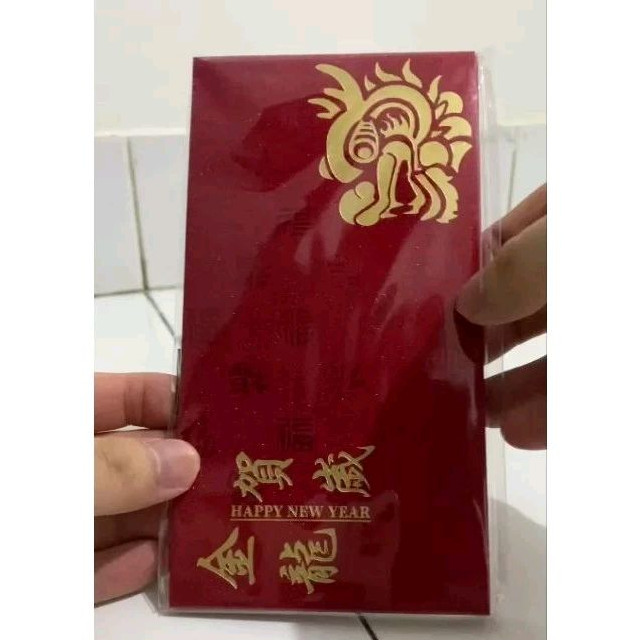 

ANGPAO NAGA 3D EMBOSS ISI 6 PCS