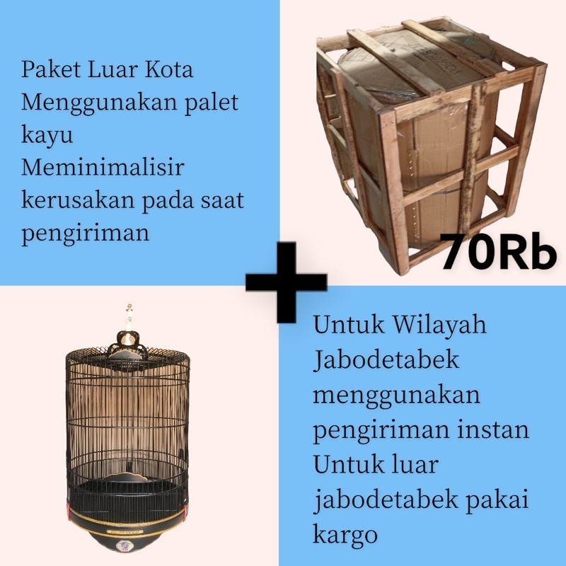 PROMO KANDANG SANGKAR KANDANG MURAI BATU EBOD JAYA TERBARU NO.2