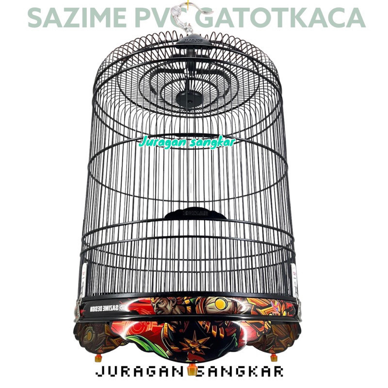 PROMO KANDANG SANGKAR KANDANG MURAI PVC DECAL SAZIME GATOTKACA
