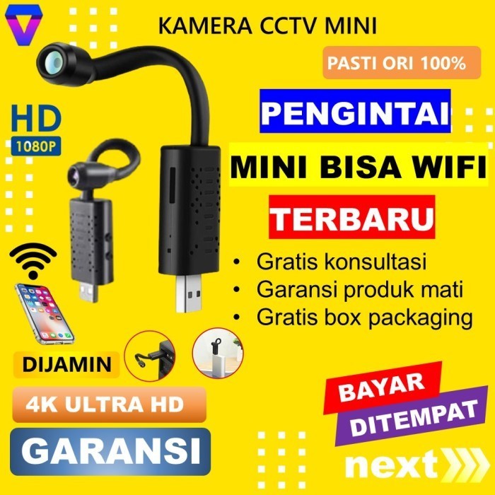 READY KAMERA MINI KECIL CAMERA CCTV KECIL WIFI SPY CAM KAMERA PENGINTAI 108