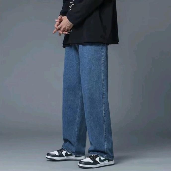 Baru Celana jeans pria Korean style/Jeans kulot pria/Jefry nichole jeans ..