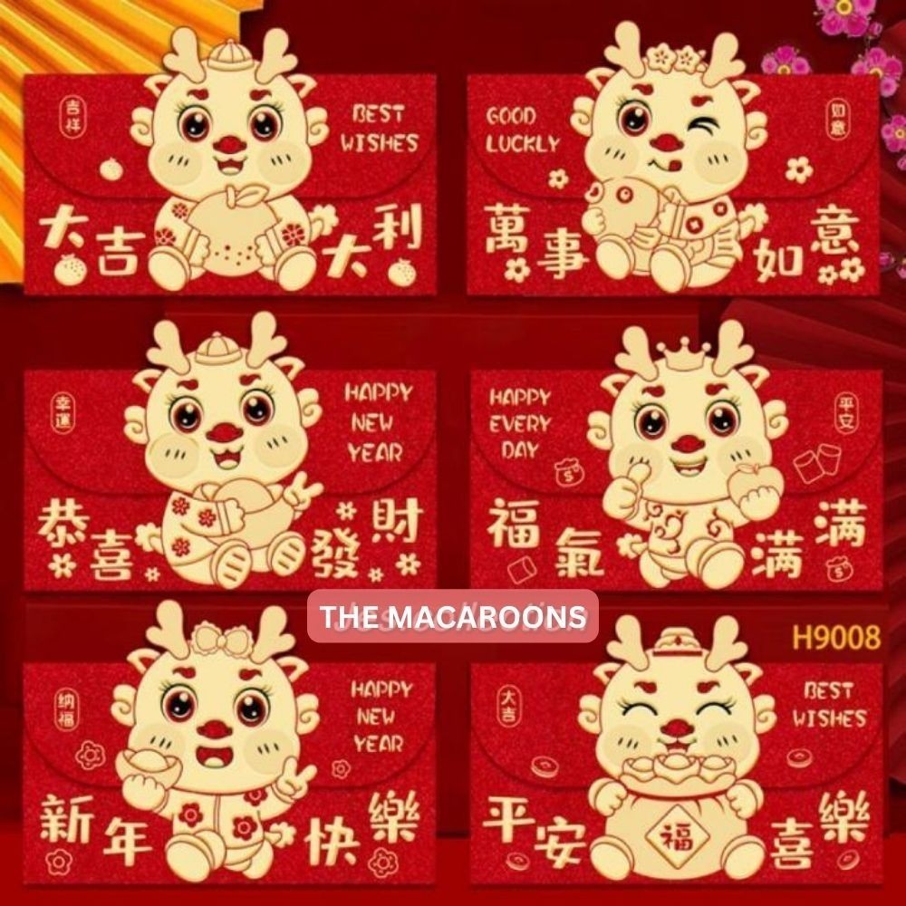 

Z4I ANGPAO DOMPET GLITTER SHIO NAGA SINCIA IMLEK 2024 / AMPLOP ANGPAU HONG BAO PREMIUM FUK MERAH FKL