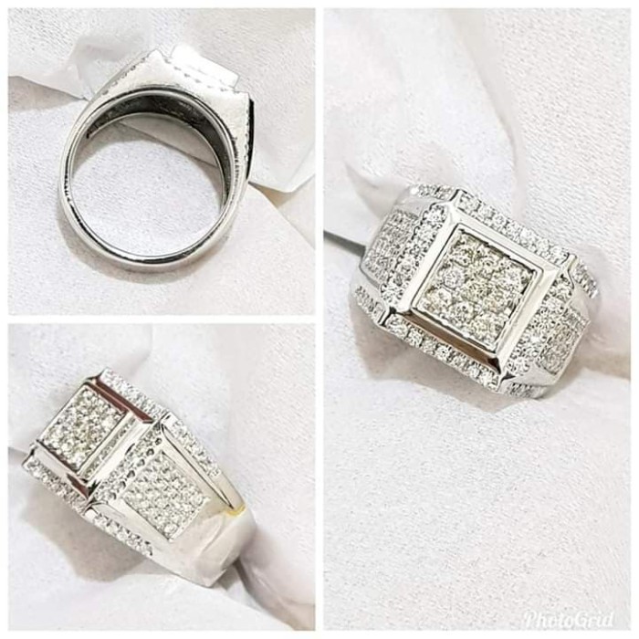 Cincin - Cincin Emas Berlian Pria Buyback Warranty