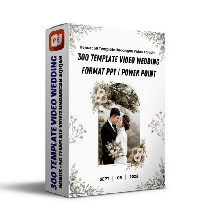 Terlaris 300 Template Undangan Pernikahan Digital 50 undangan Aqiqah SALE