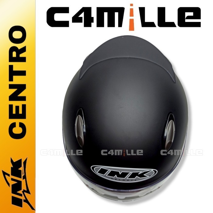 Helm - Helm Ink Centro Original Black Dop / Hitam Dof