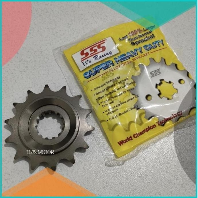 Gear Depan SSS R25 / MT25 Gear Depan SSS Original R25 PNP 16novz3 limi