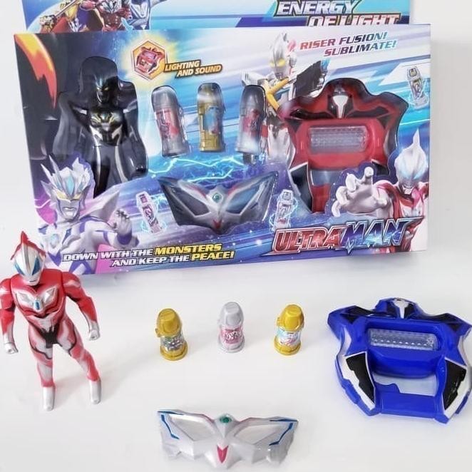 Gokil-Mainan Anak Ultraman Geed Capsule Fusion Riser Sublimate Topeng | Peterstorez
