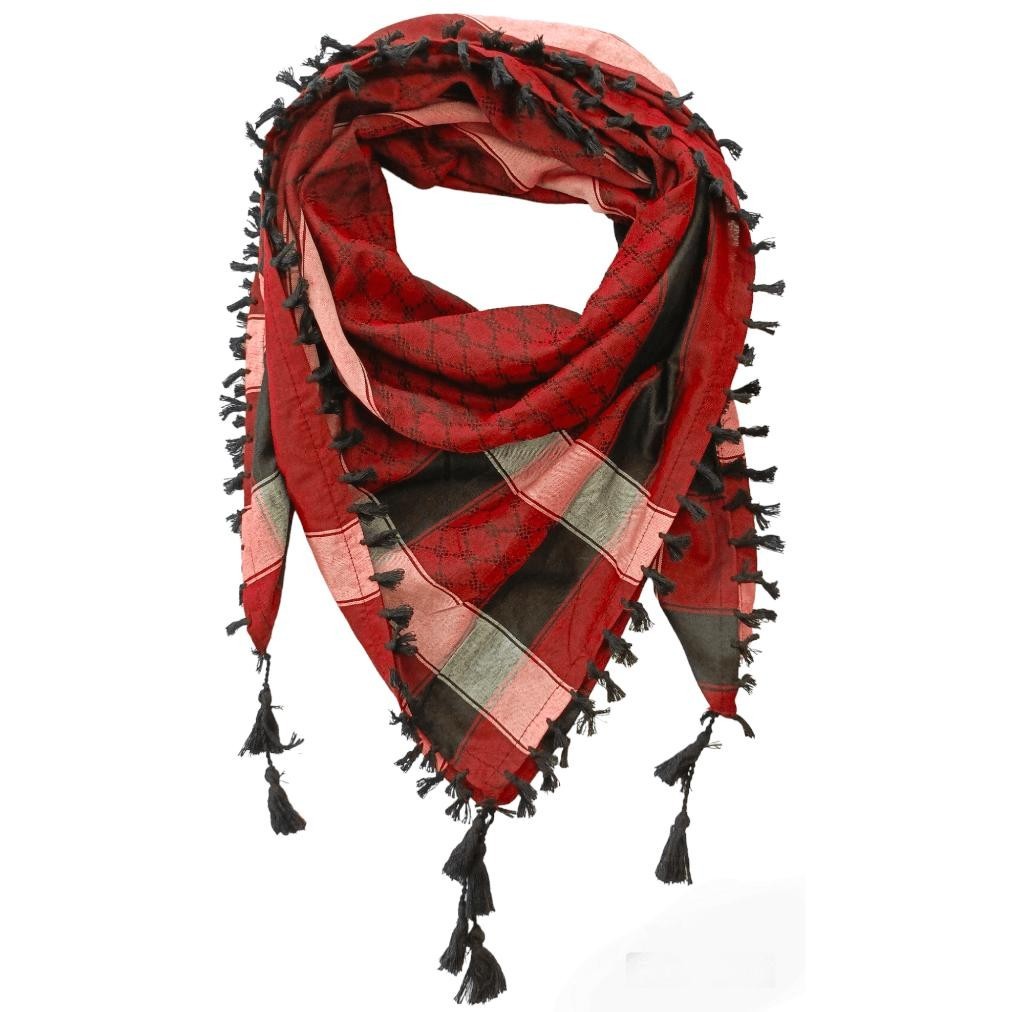 Trending Sorban Rumbai Motif Pria Terbaru/Sorban Palestine Terbaru/Sorban Palestina Rumbai/Sorban Ha