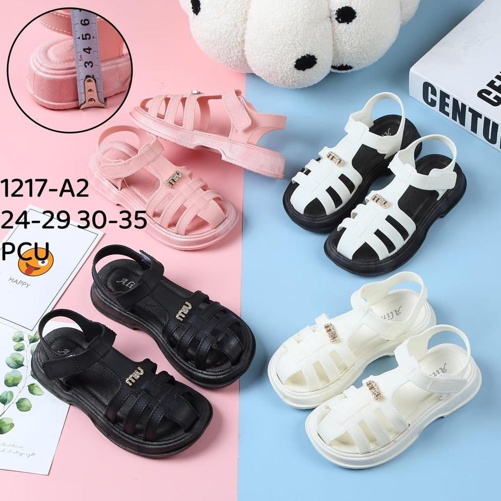 PROMO Sandal Anak Import Sendal Karet Gladiator ALINA 1217-A2 MURAH