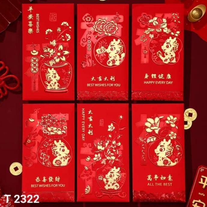 

Angpao Imlek Naga 2024 Angpau Premium Amplop Ampau Merah Grosir Limited Edition