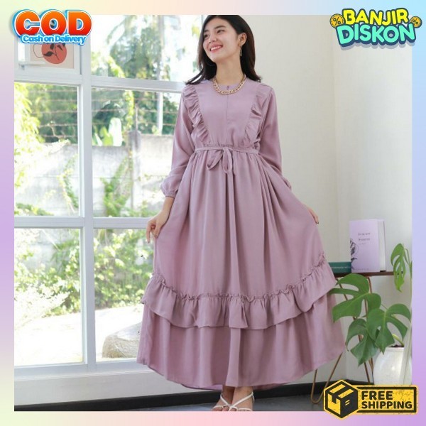 Dres Syar'I Syar Sar I Saryi Sari Perempuan Lebaran2024 Jubah Perempuan Muslimah Bsju Ngaji Kekinian