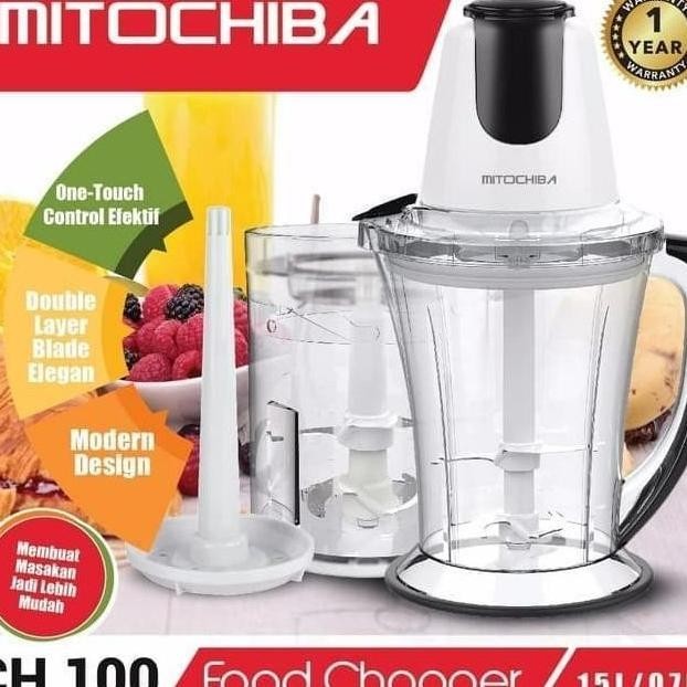 Mitochiba Chopper Ch 100 - Mito Ch100 Chopper Blender Ch-100 Original Melvinramanashop